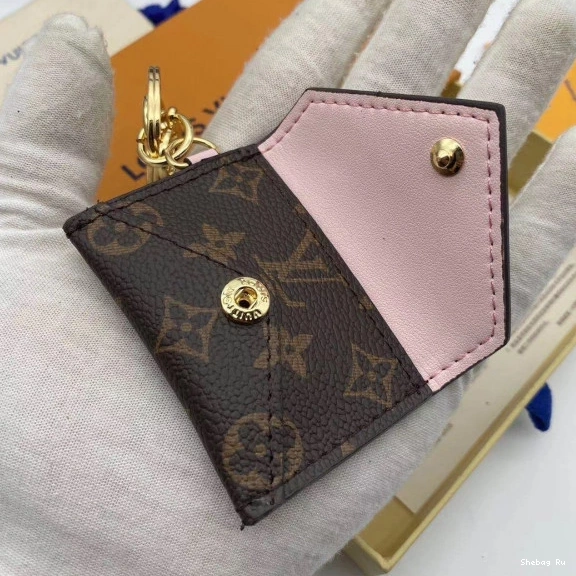 CHARM VUITTON BAG POUCH AND KIRIGAMI LOUIS KEY HOLDER 0729